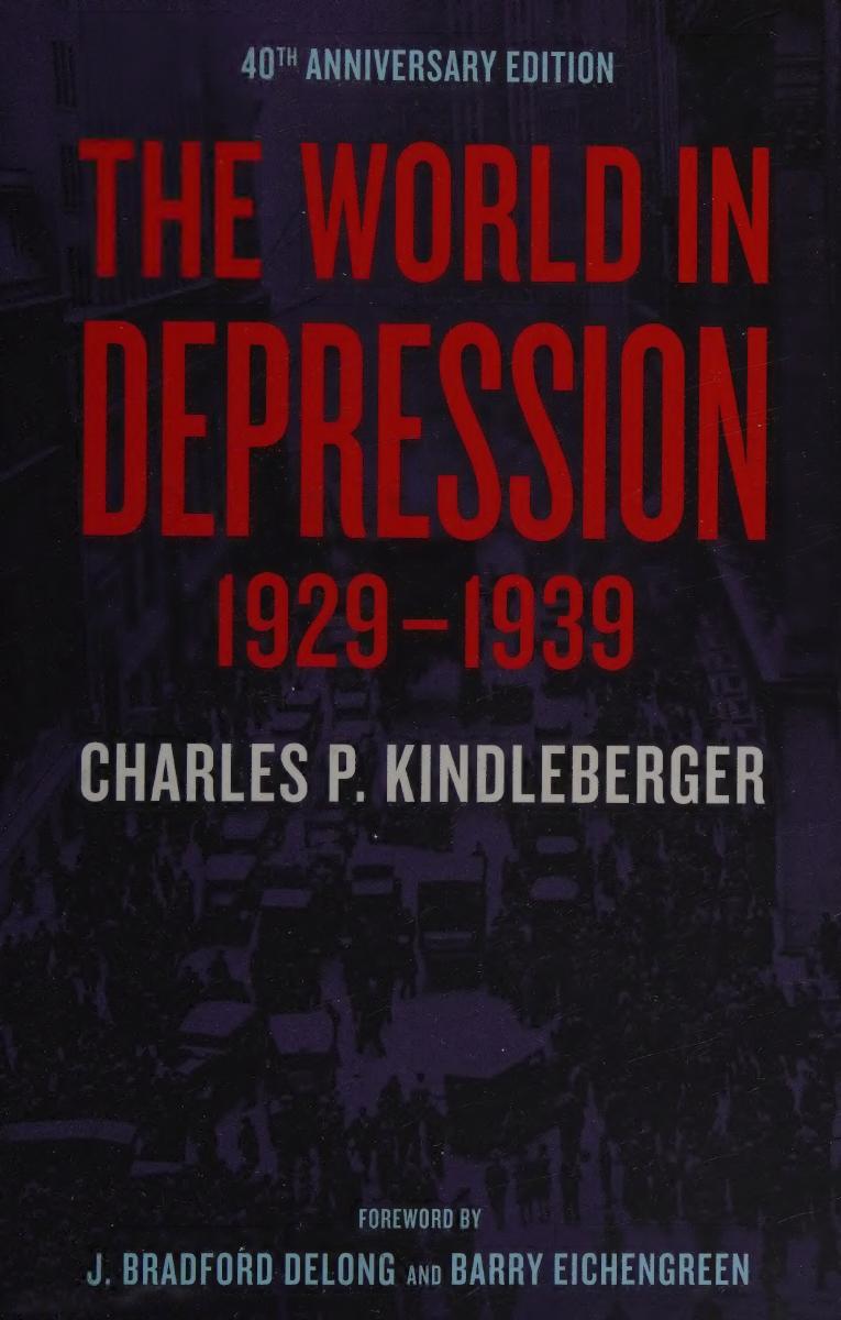 The World in Depression, 1929-1939